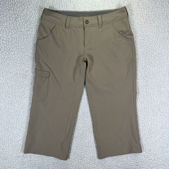 The North Face Pants - The North Face Pants Women’s Size 6 (Actual 32x20) Beige Cargo Capri Hiking